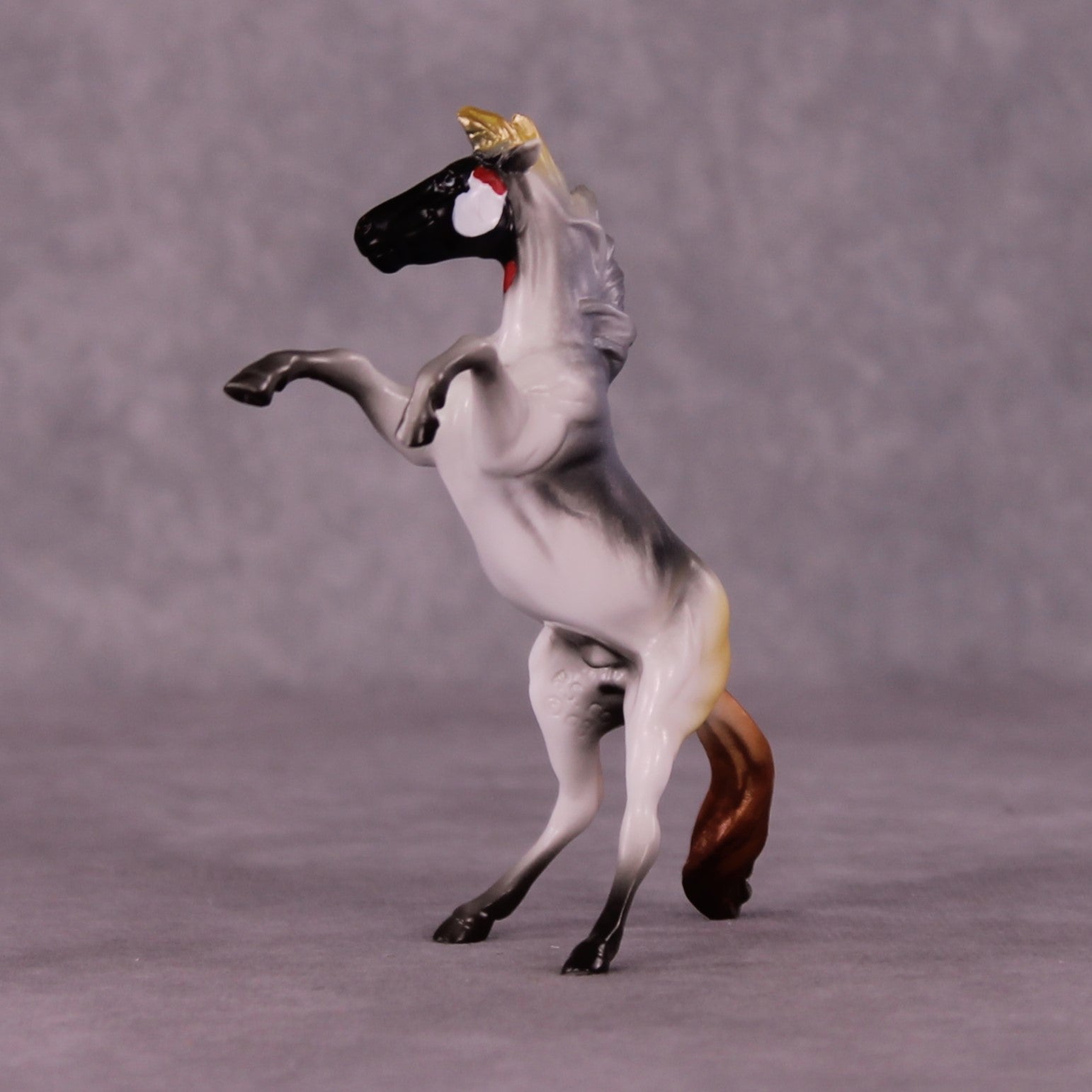 Serengeti OOAK Rearing Chip by Jess Hamill MS25