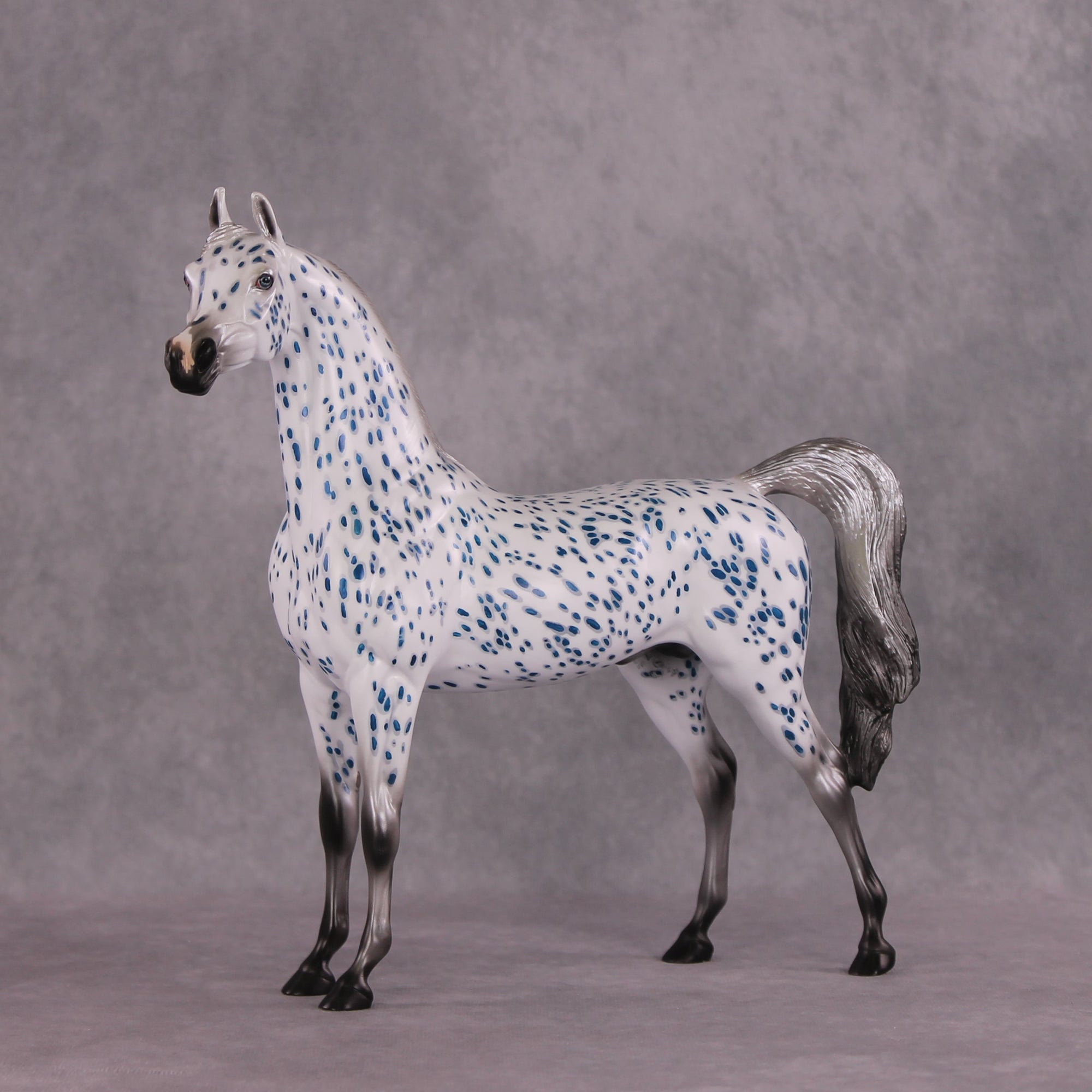 "Tickets" OOAK Arabian by Dawn Quick SHCF25