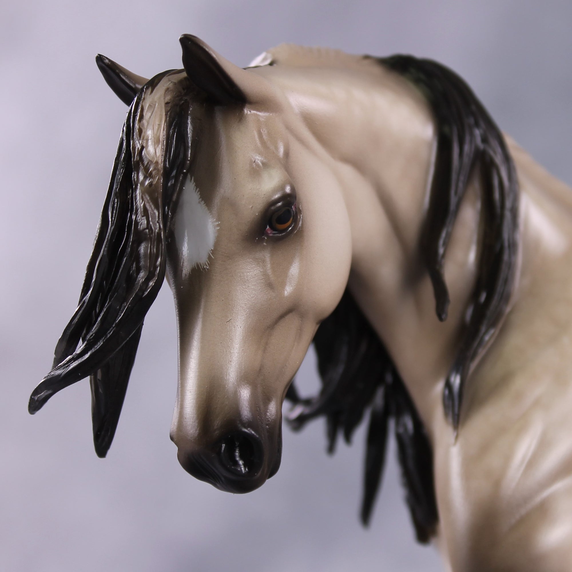 Stone Horses OOAK FCM "Illuminant" - Dappled Buckskin Pony by Sheryl Leisure &amp; Mona Best Offer 1/28/2025