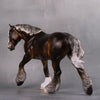 PREVIEW LISTING ONLY Professor LE 5 Custom Dappled Chocolate Palomino Irish Cob By Ashley Palmer MM24