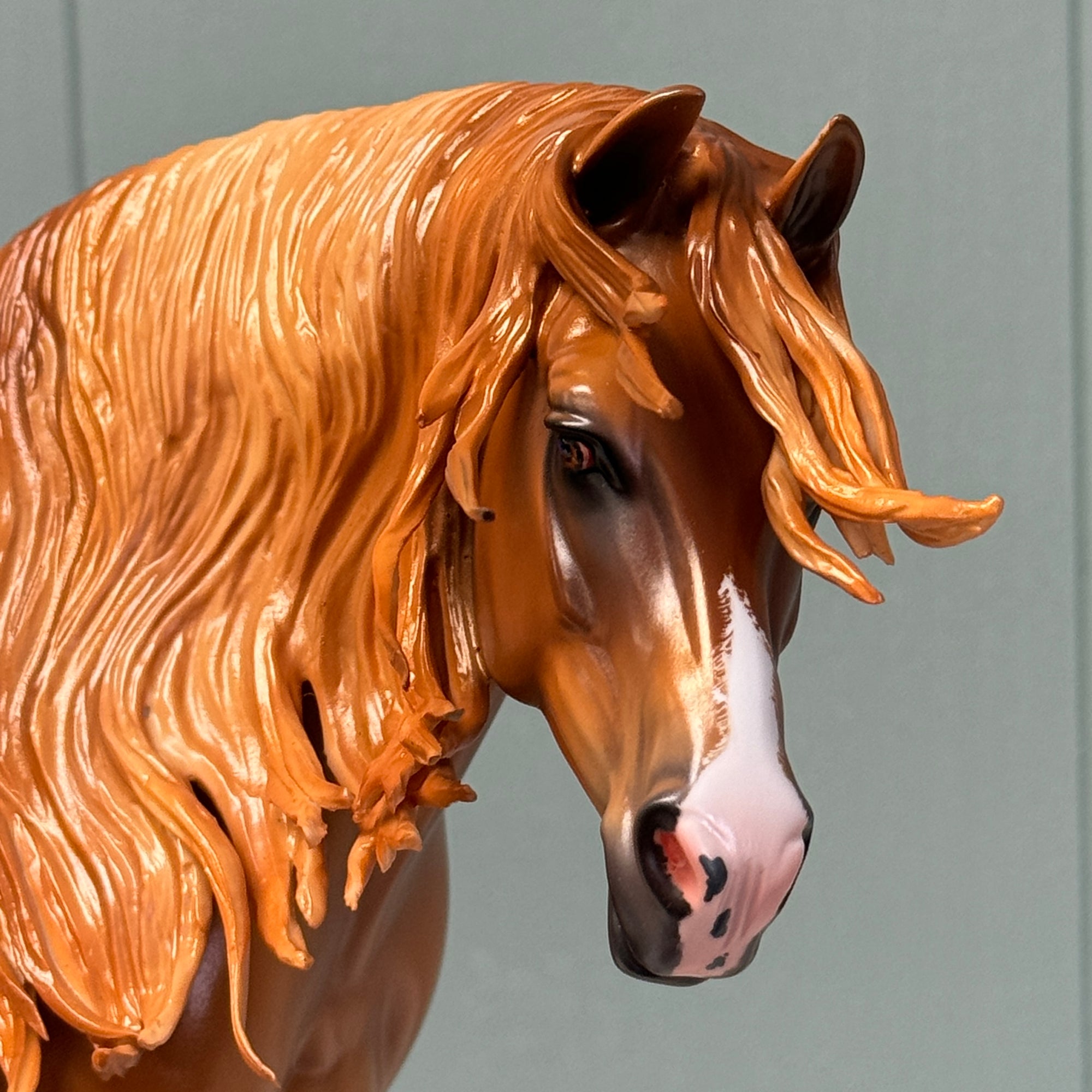 Bethesda OOAK Dappled Chestnut Custom Heavy Draft By Caroline Boydston - Best Offer