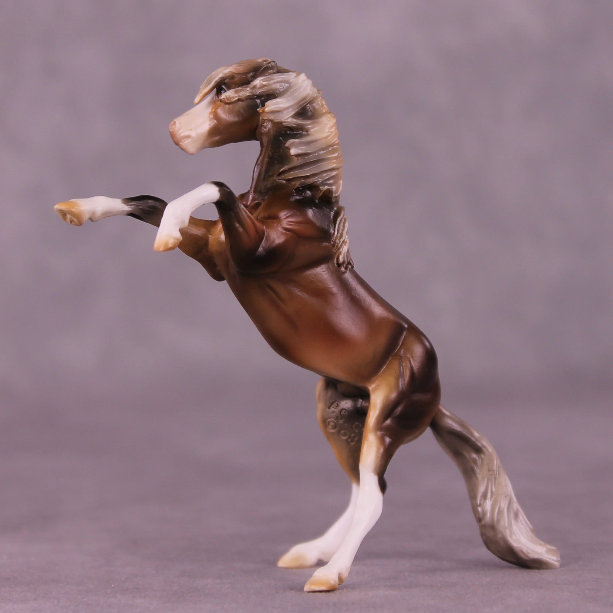 Ninebark OOAK EFCM Chip Rearing Horse by Mindy Berg Best Offers LHS25 09/09/2025