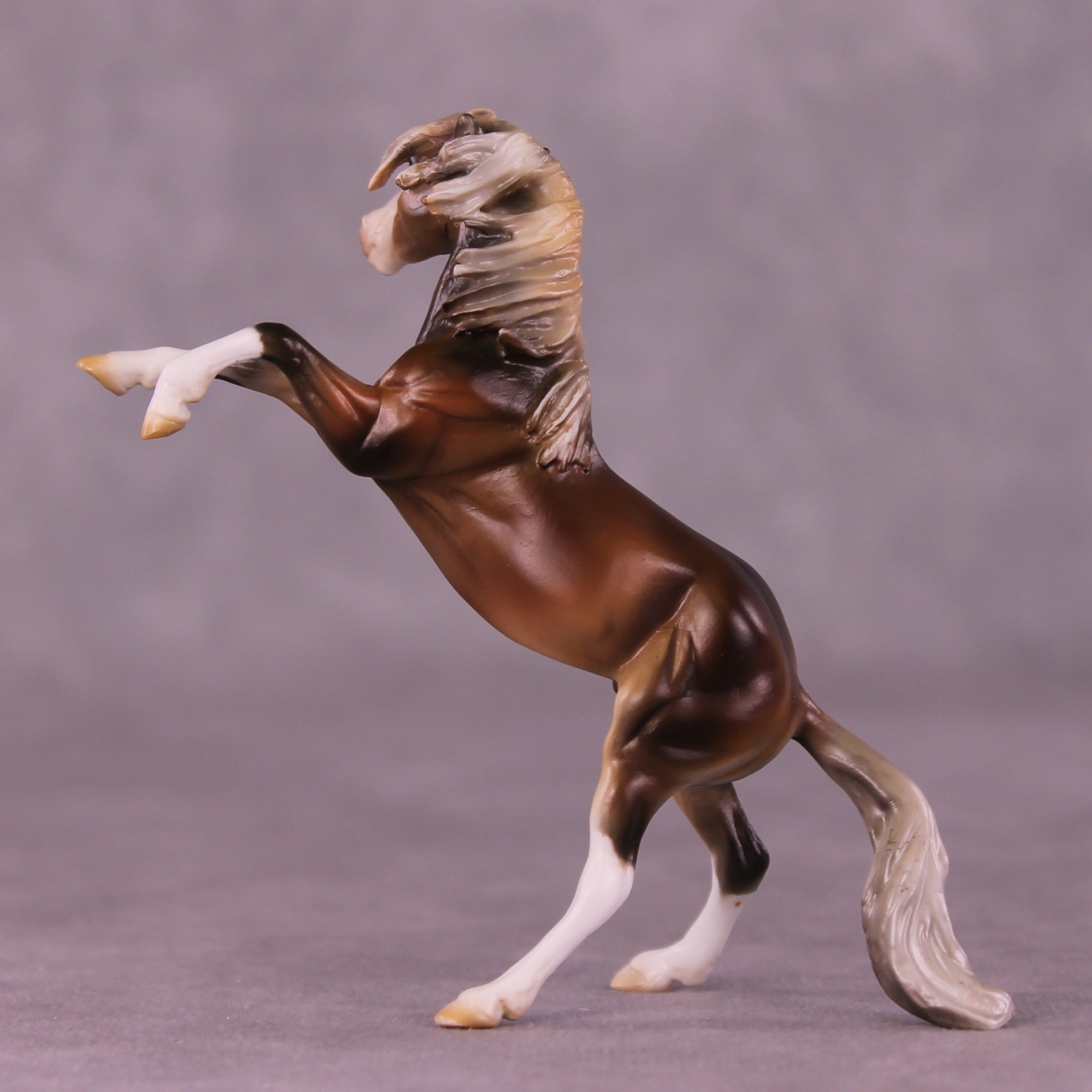Ninebark OOAK EFCM Chip Rearing Horse by Mindy Berg Best Offers LHS25 09/09/2025