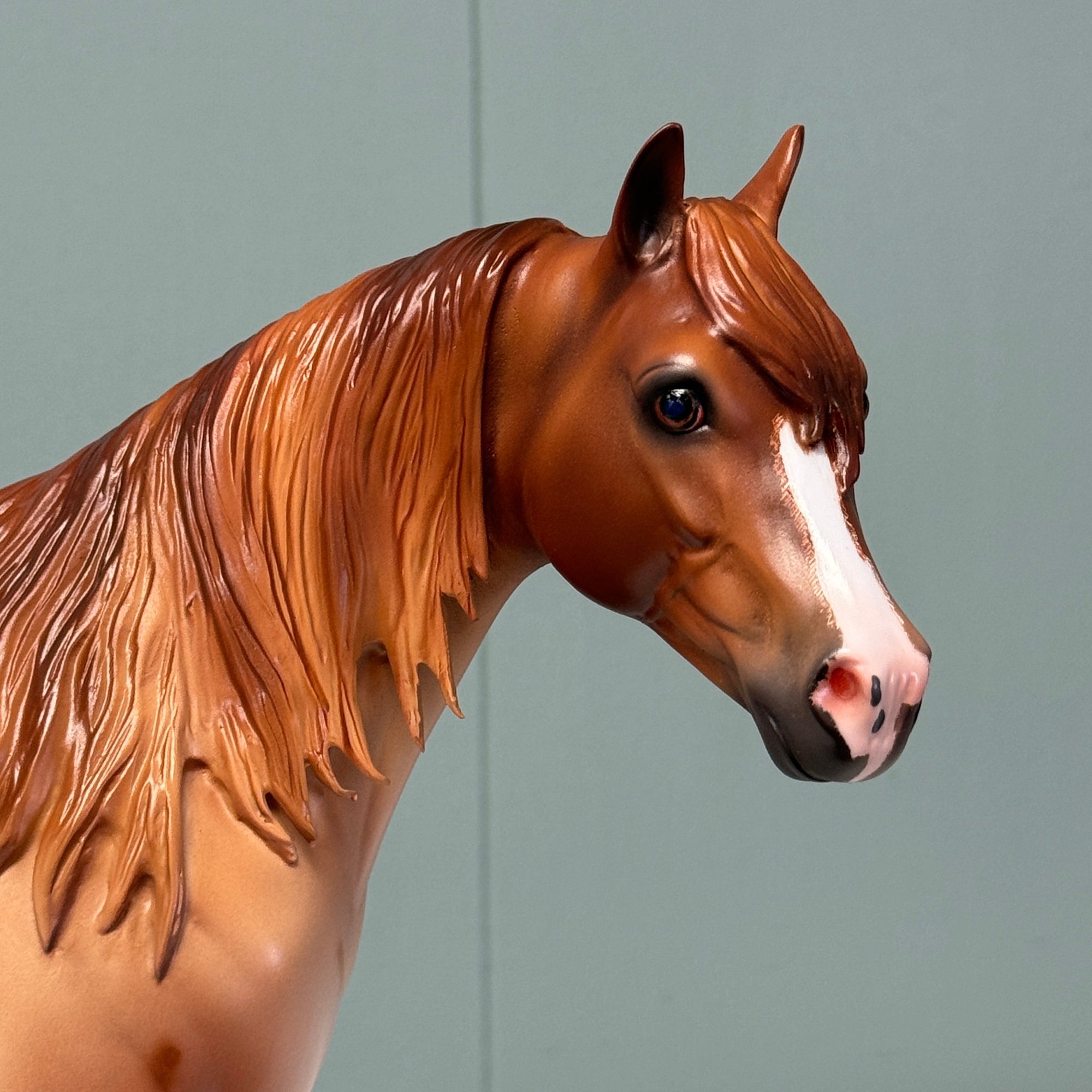 Jet Deau OOAK Strawberry Roan Custom ISH By Caroline Boydston - Best Offer