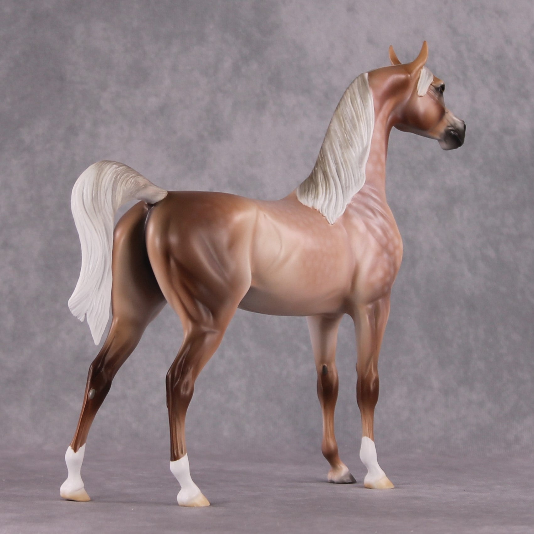 Stone Horses SAMPLE "Spooky" Moonlight Madness 2024 Arabian Stallion by Ashley Palmer