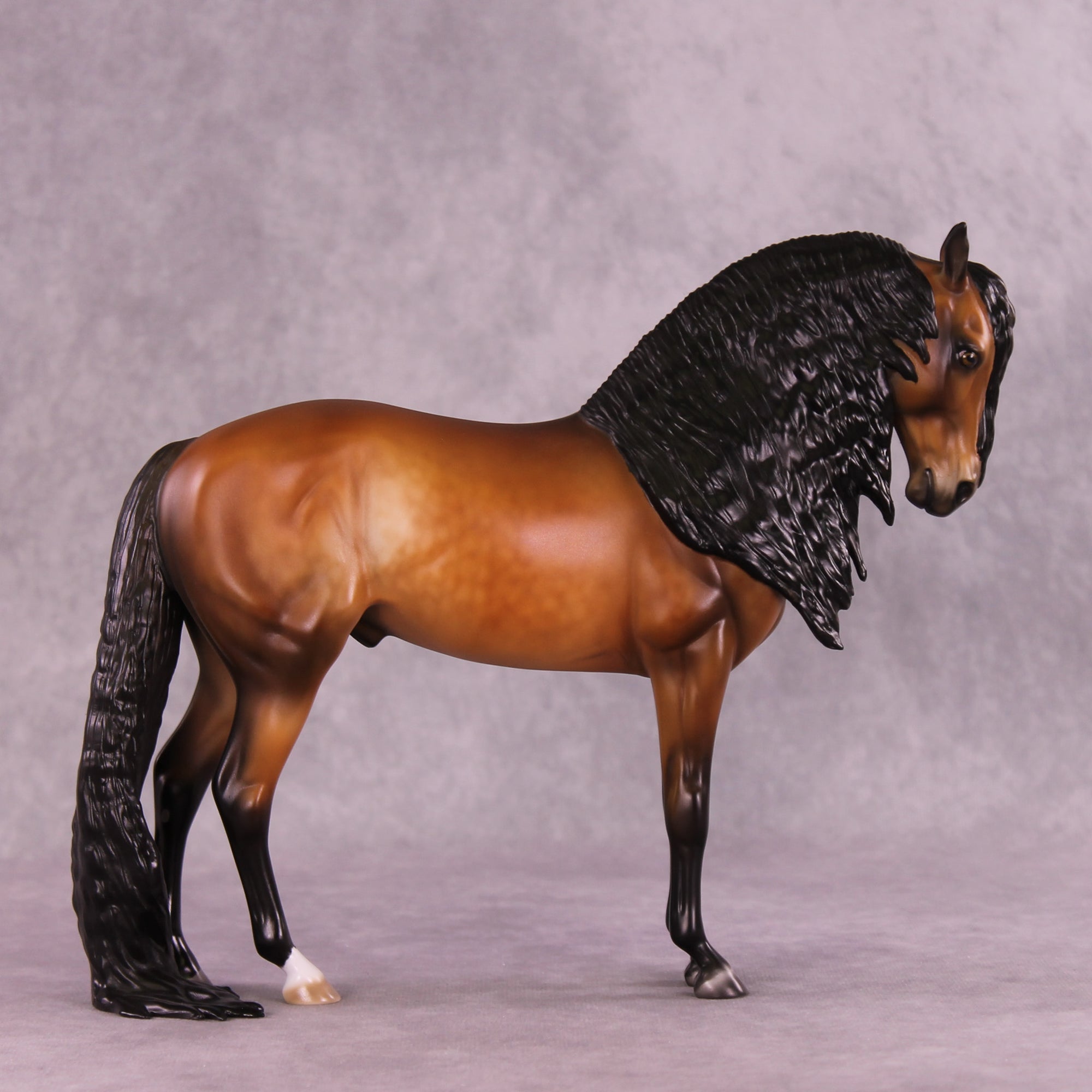 Silk Chiffon OOAK Andalusian by Julie Keim DDOOAKs25