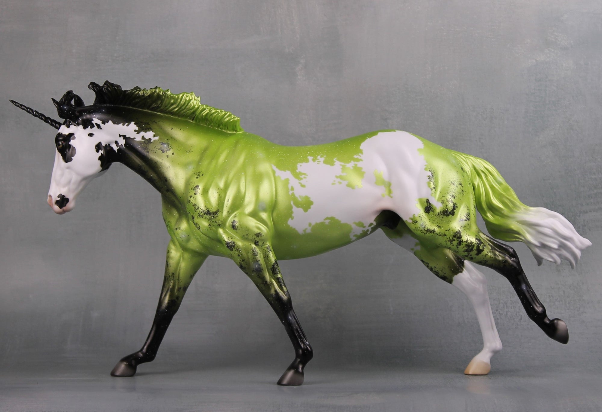 PREVIEW LISTING ONLY [Redacted] LE 10 Green Black Sabino Remington Unicorn By Jess Hamill MM24