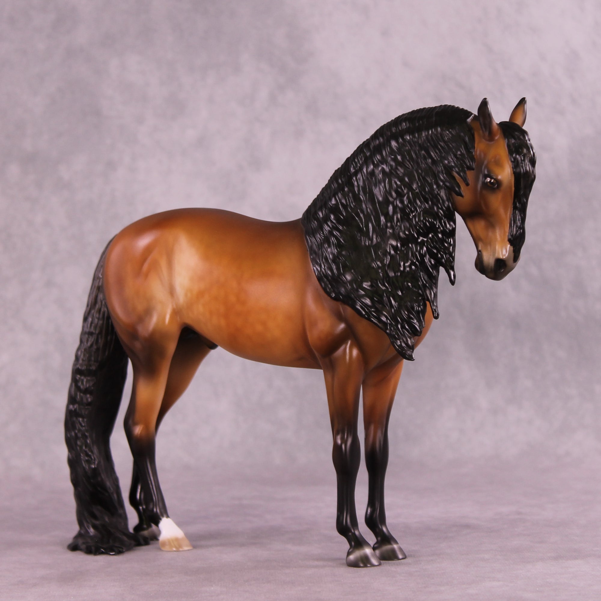 Silk Chiffon OOAK Andalusian by Julie Keim DDOOAKs25