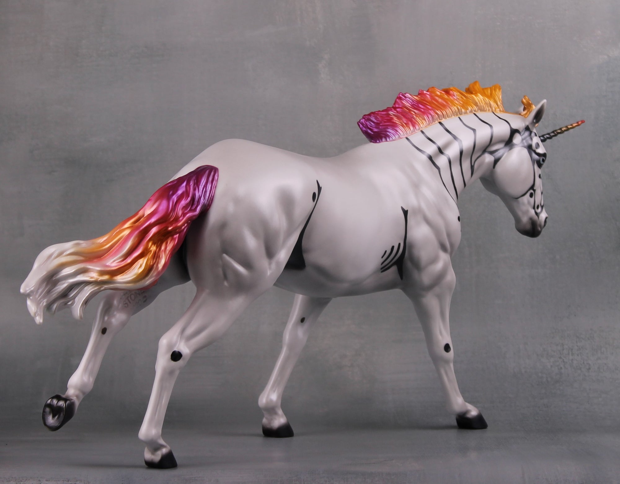 Subject Anomaly LE 10 Robotic Decorator Cyborg Remington Unicorn By Jess Hamill MM24