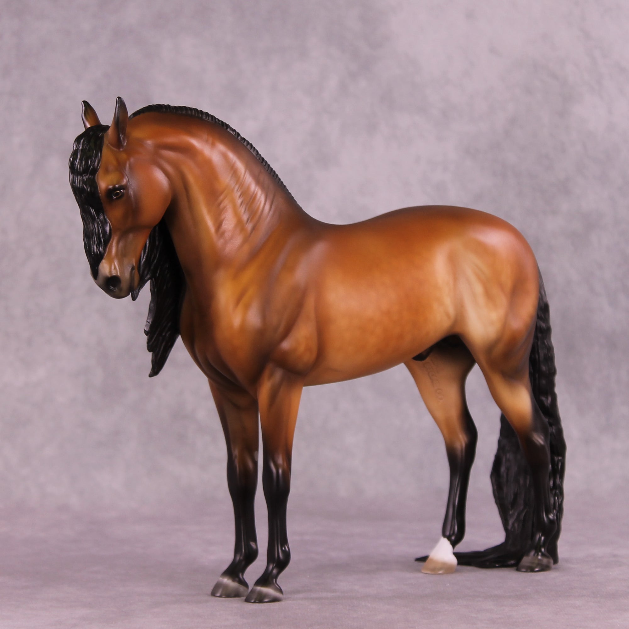 Silk Chiffon OOAK Andalusian by Julie Keim DDOOAKs25