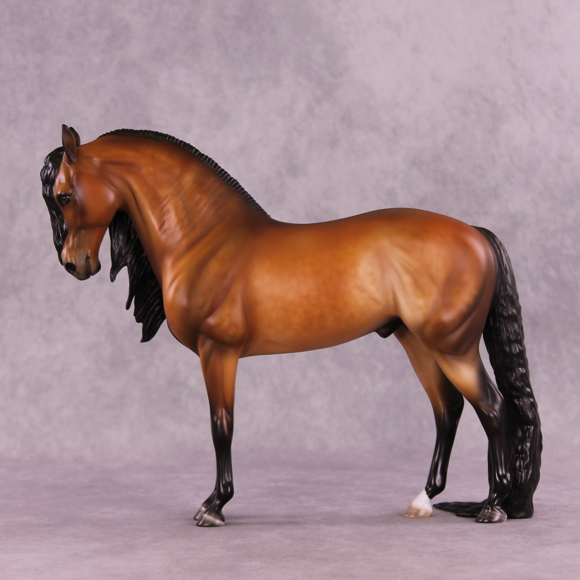 Silk Chiffon OOAK Andalusian by Julie Keim DDOOAKs25