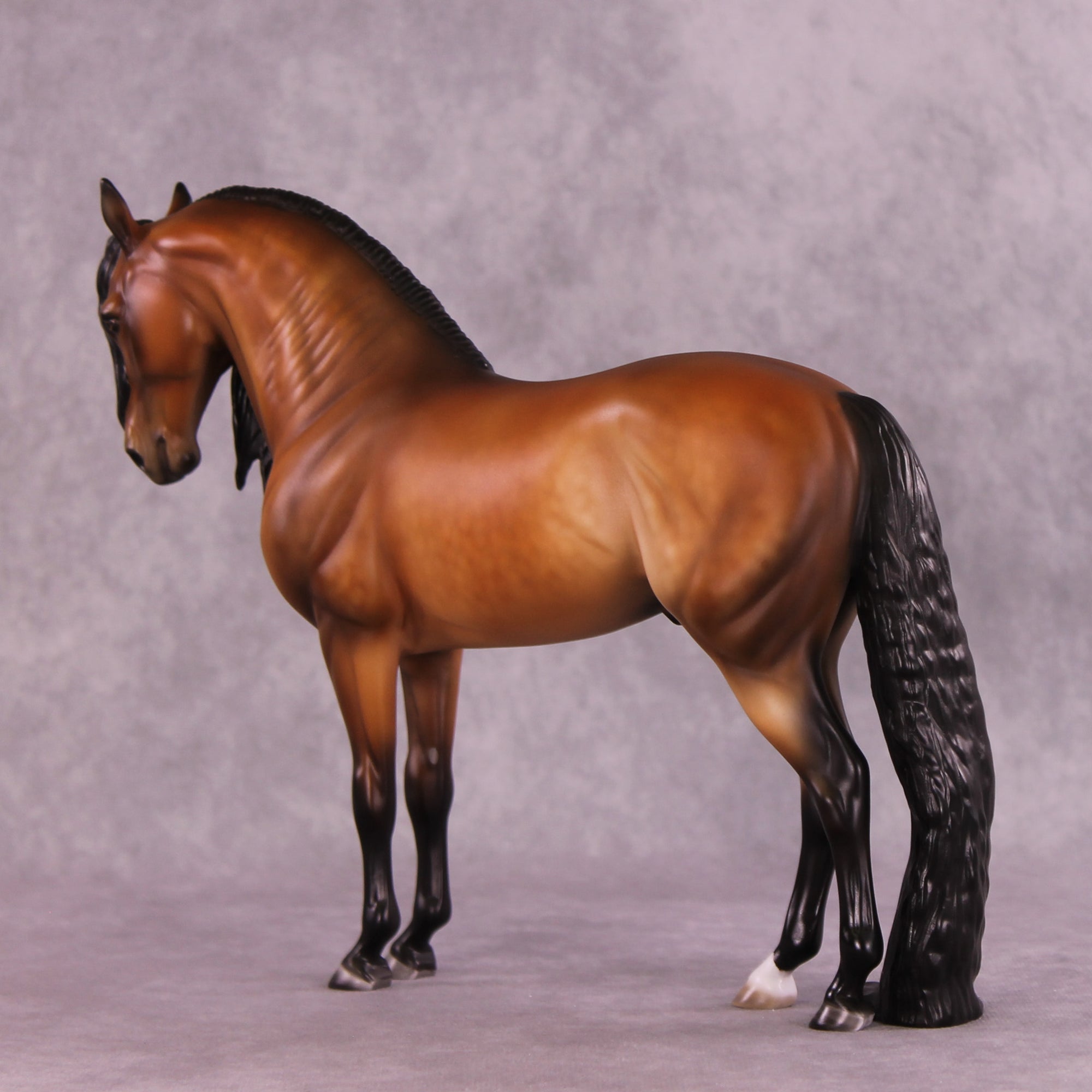 Silk Chiffon OOAK Andalusian by Julie Keim DDOOAKs25