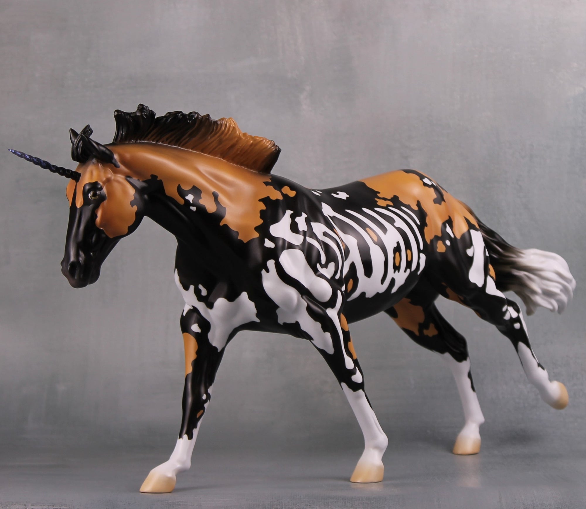 Mwitu LE 5 African Wild Dog Skeleton Remington Unicorn By Jess Hamill MM24 Run