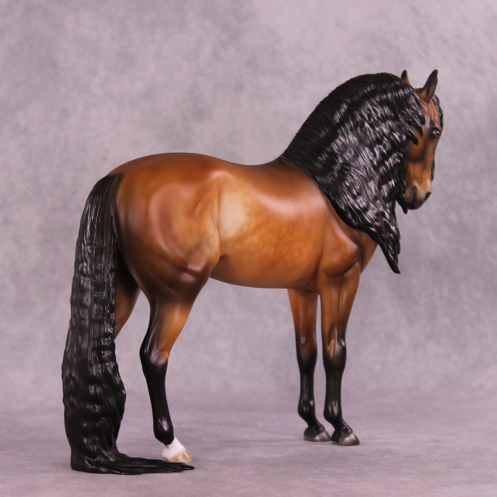 Silk Chiffon OOAK Andalusian by Julie Keim DDOOAKs25