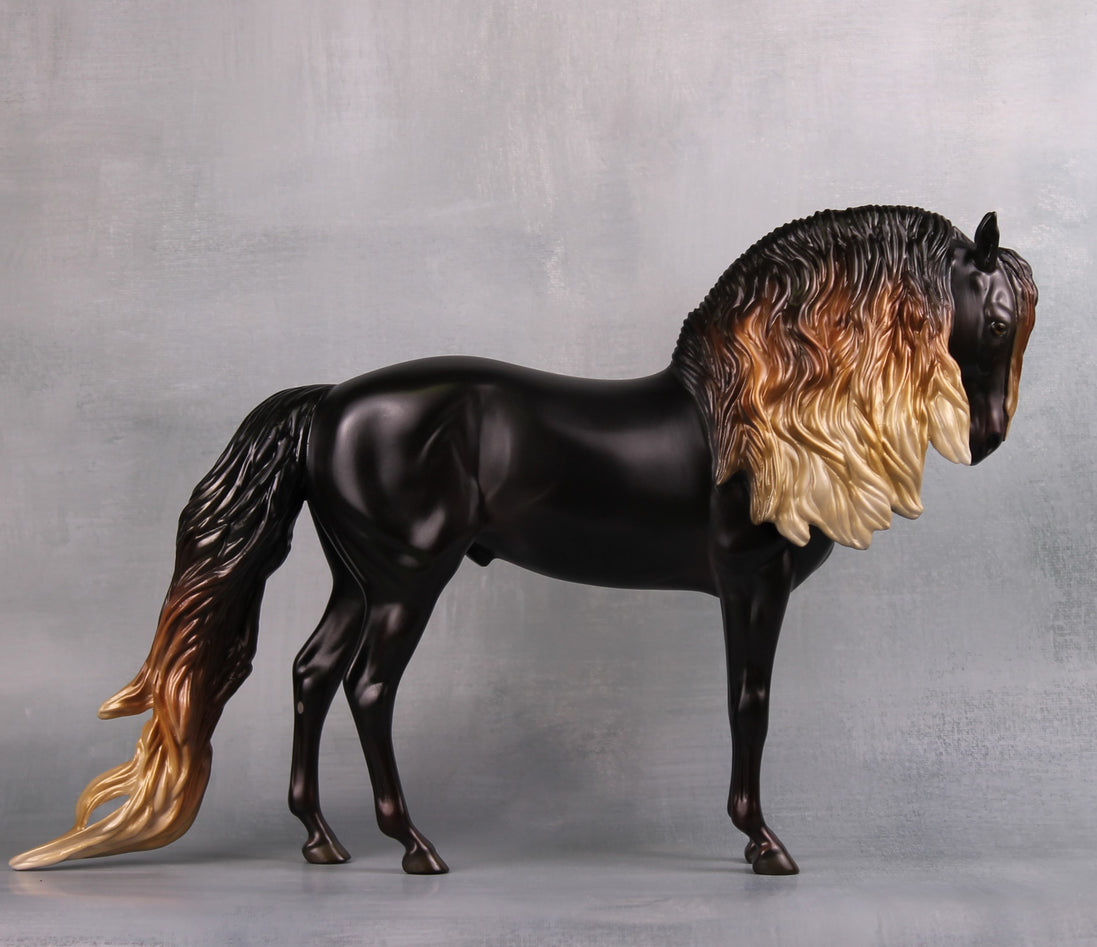 Balefire LE 5 Custom Shaded Liver Chestnut Andalusian By Jess Hamill MM24 Run