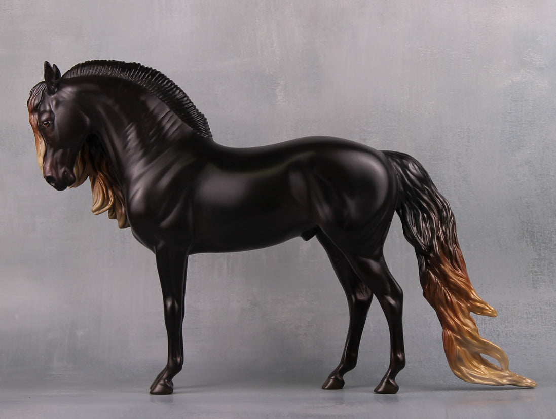 Balefire LE 5 Custom Shaded Liver Chestnut Andalusian By Jess Hamill MM24 Run