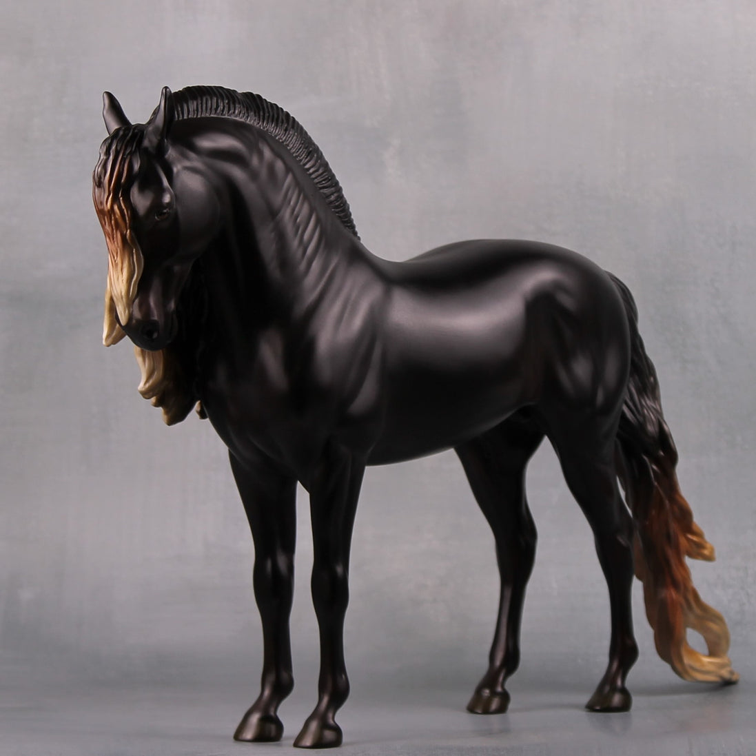 Balefire LE 5 Custom Shaded Liver Chestnut Andalusian By Jess Hamill MM24 Run