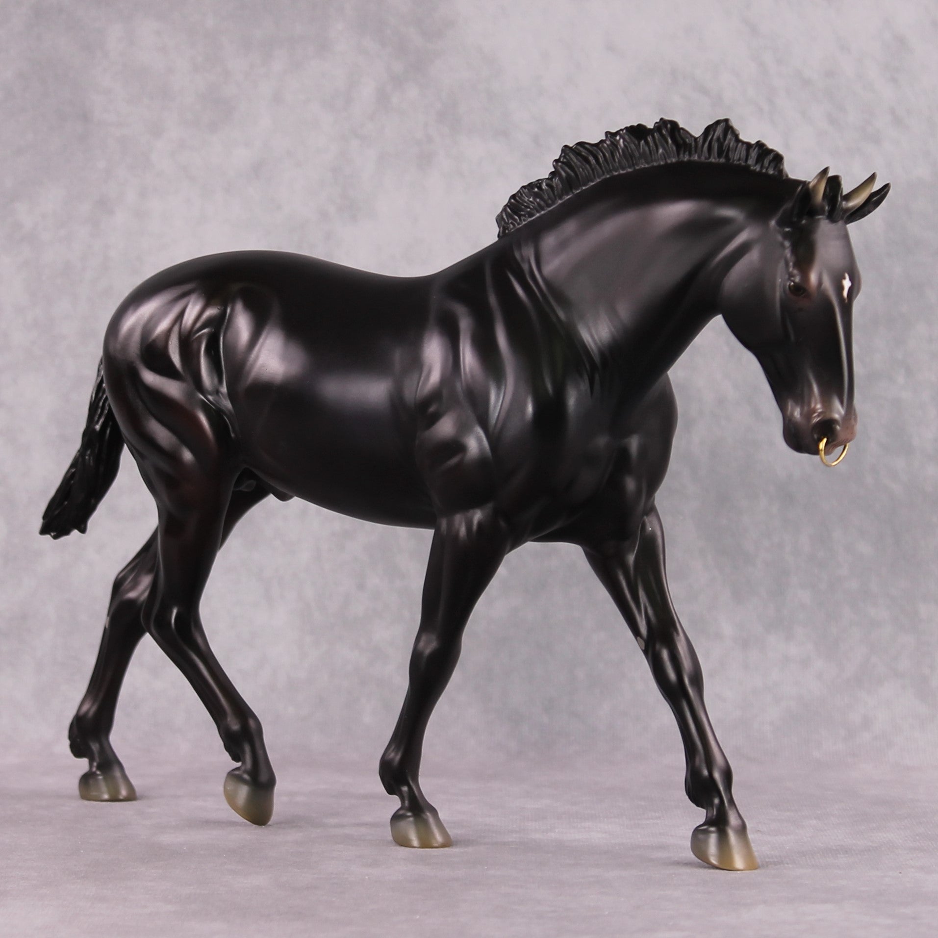 Stone Horses SAMPLE "Labyrinth" Moonlight Madness 2024 Irish Draught Minotaur by Jess Hamill