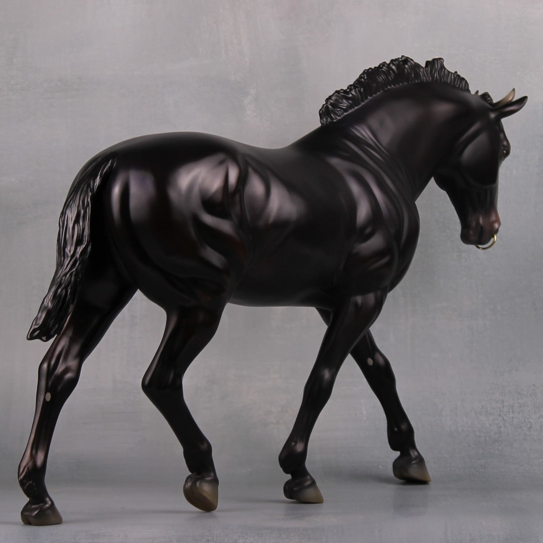 Labyrinth (the Minotaur) LE 10 Run Custom Liver with Nose Ring Irish Draught By Jess Hamill MM24