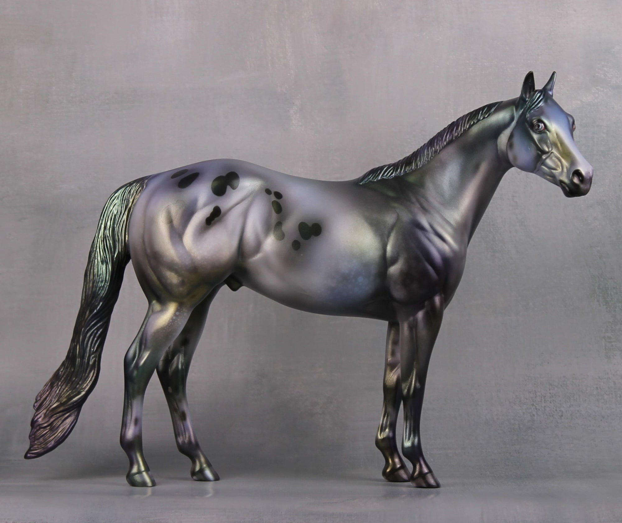 Vigilant (Decorator) LE 15 Green Deco Appaloosa Decorator Ideal Stock Horse By Julie Keim MM24 Run