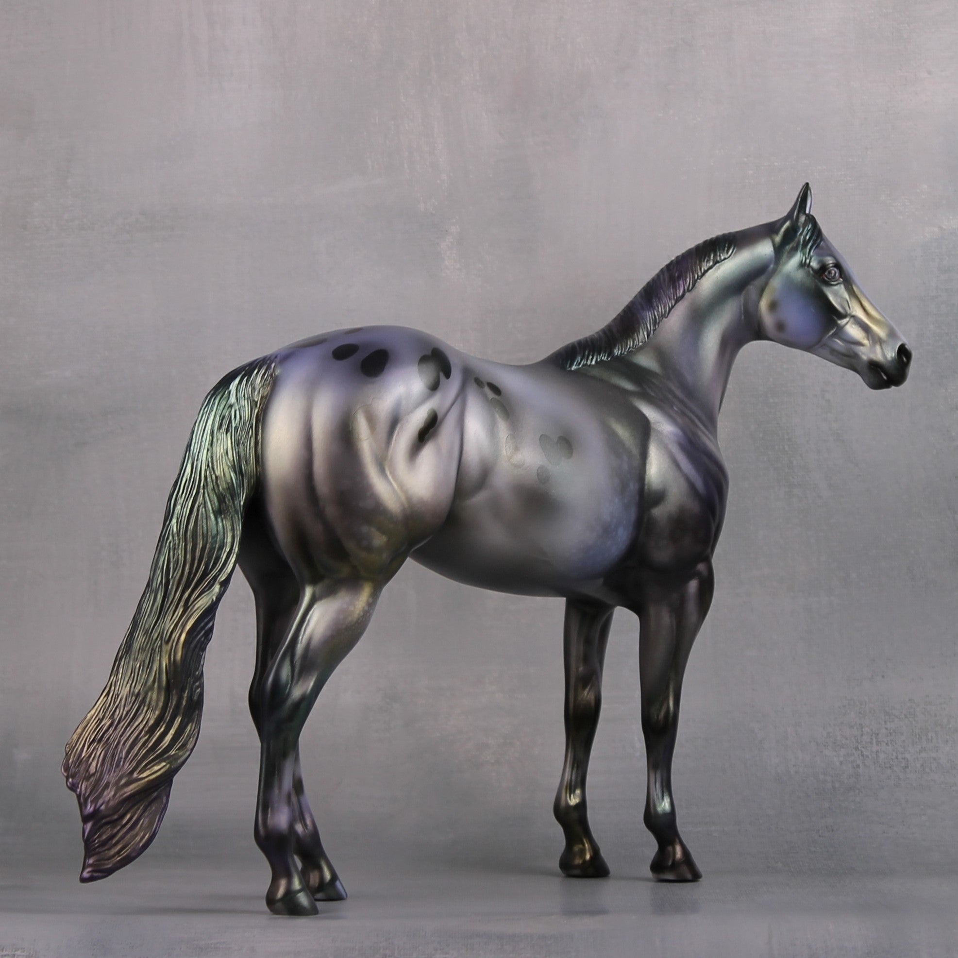 Vigilant (Decorator) LE 15 Green Deco Appaloosa Decorator Ideal Stock Horse By Julie Keim MM24 Run