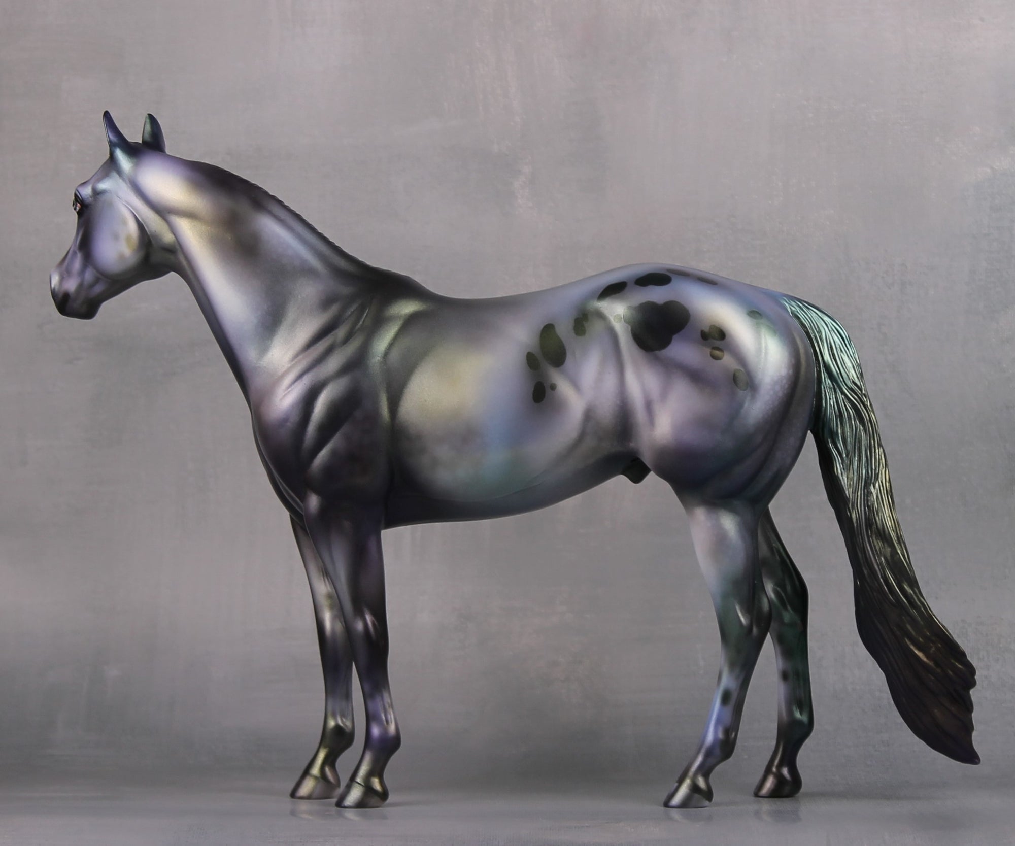 Vigilant (Decorator) LE 15 Green Deco Appaloosa Decorator Ideal Stock Horse By Julie Keim MM24 Run
