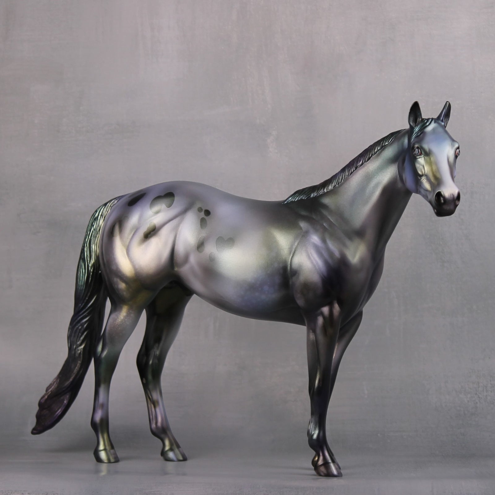 Vigilant (Decorator) LE 15 Green Deco Appaloosa Decorator Ideal Stock Horse By Julie Keim MM24 Run