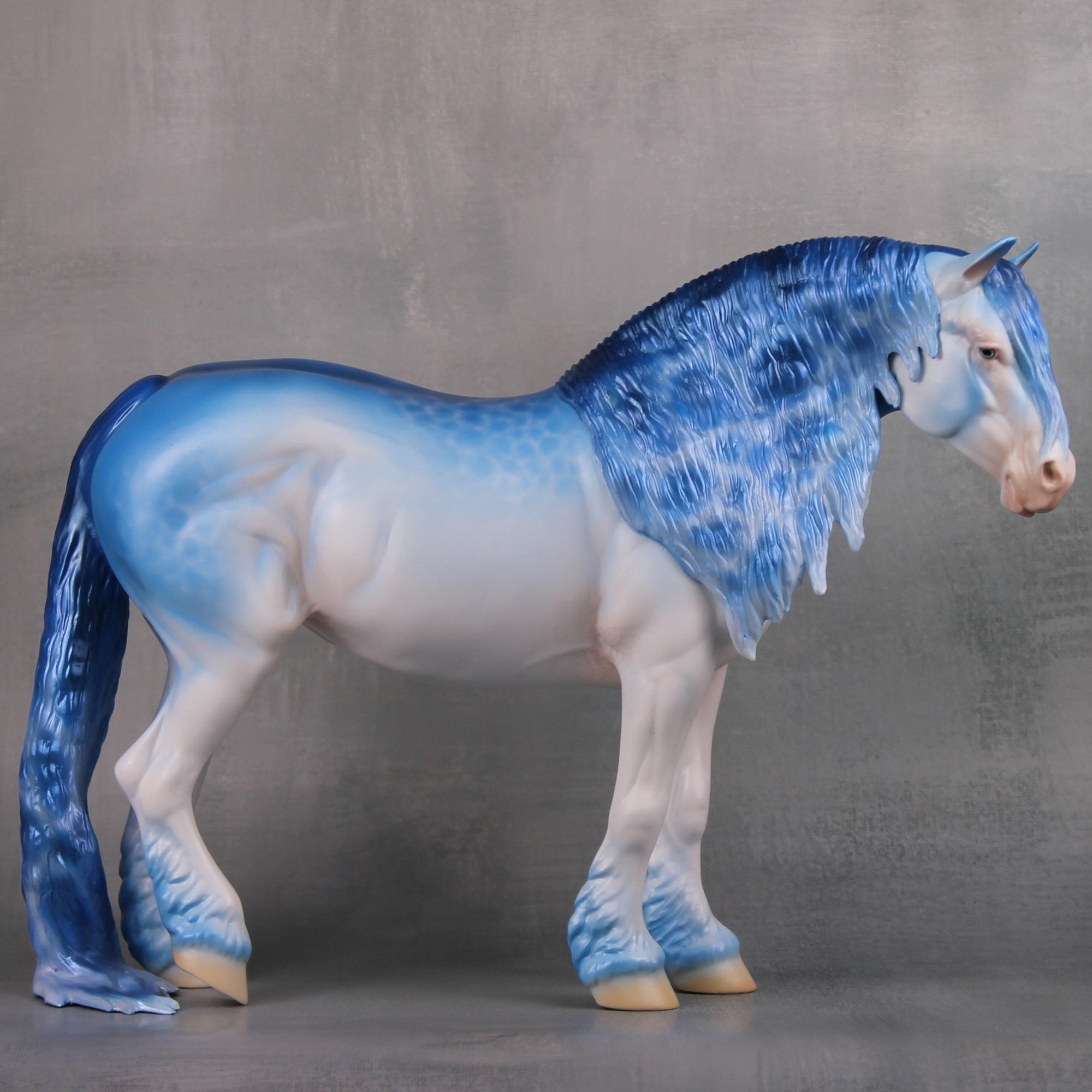 PREVIEW LISTING ONLY River Styx LE 10 Run Custom Blue Decorator Heavy Draft Mare By Jess Hamill MM24 Run