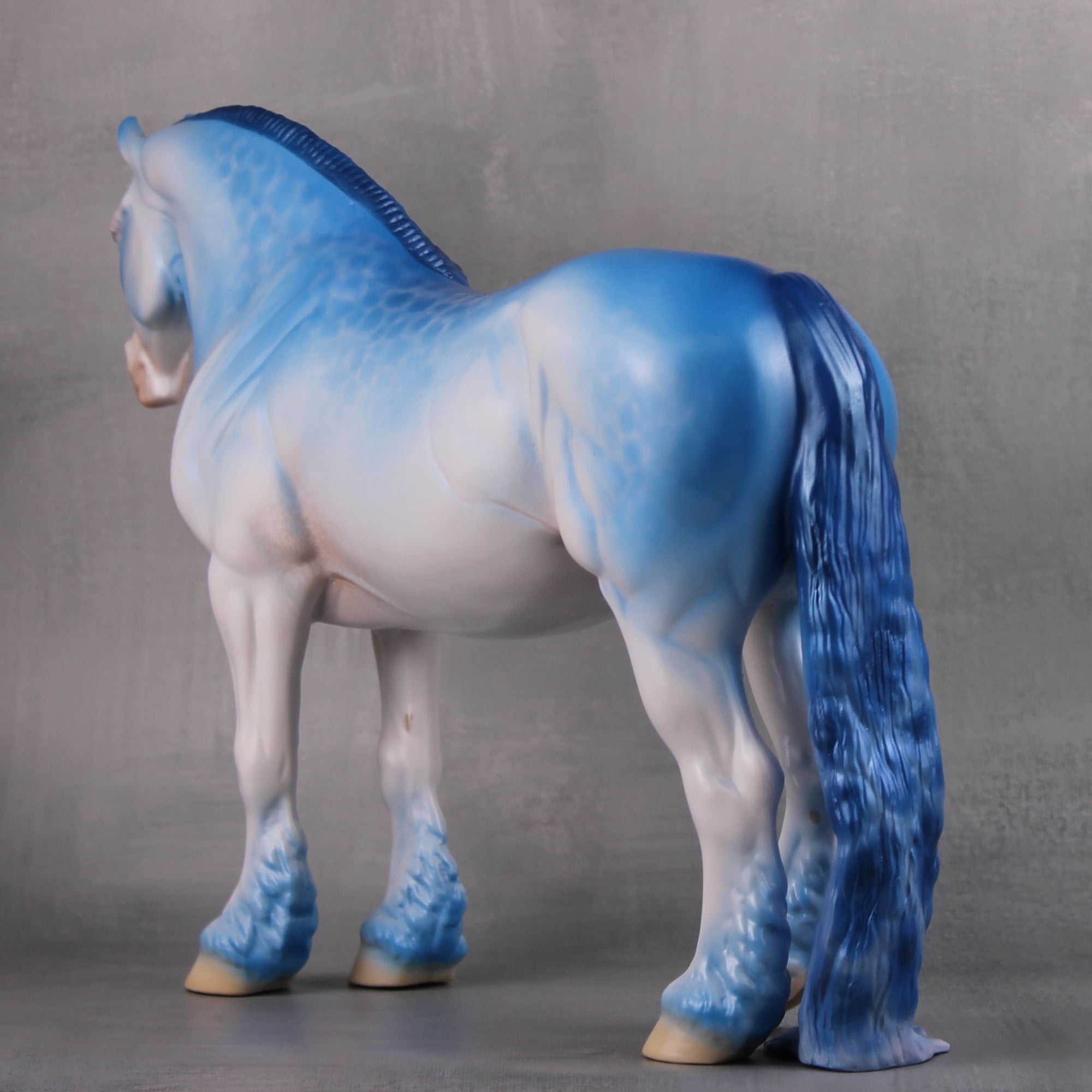 River Styx LE 10 Run Custom Blue Decorator Heavy Draft Mare By Jess Hamill MM24 Run