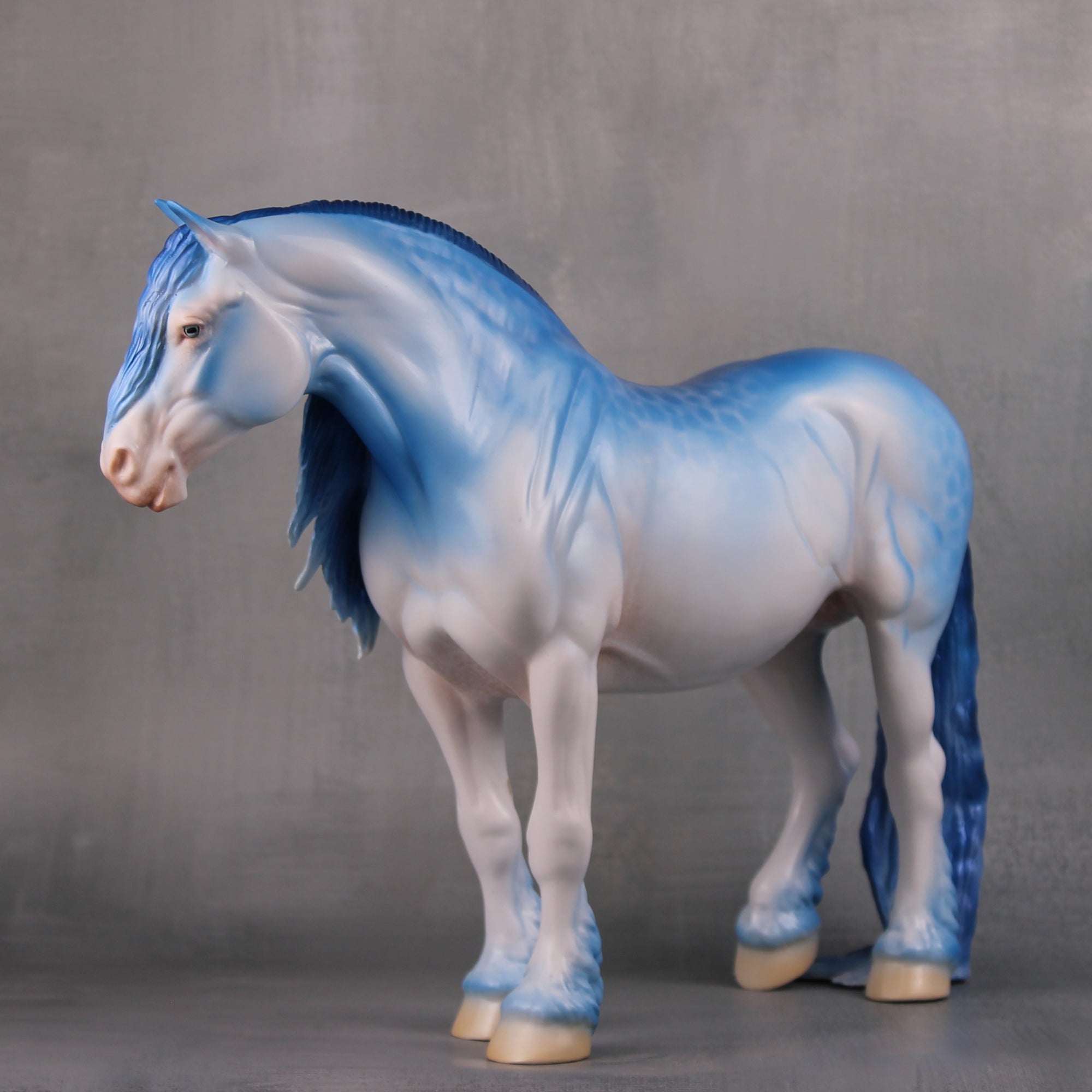 River Styx LE 10 Run Custom Blue Decorator Heavy Draft Mare By Jess Hamill MM24 Run