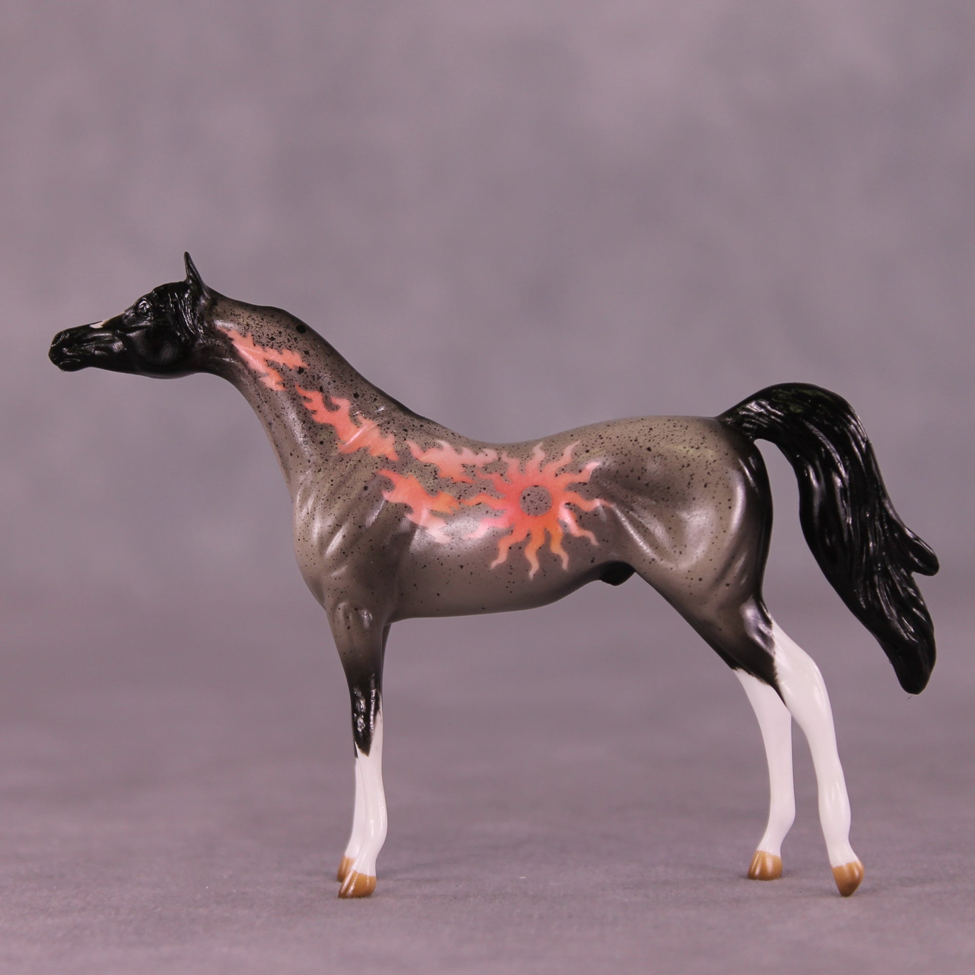 Red Comet OOAK Chip Arabian by Kike (Enrique) Duarte LHS25