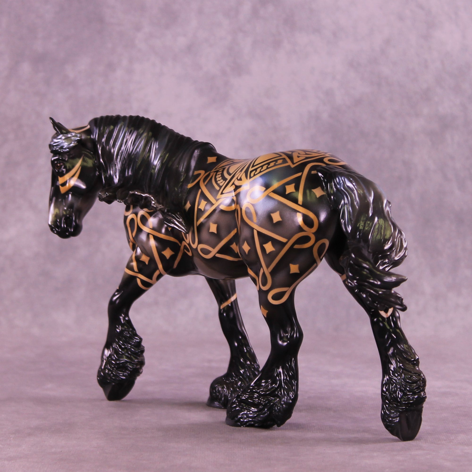 Valhalla OOAK FCM Irish Cob by Enrique Duarte DDOOAKs26