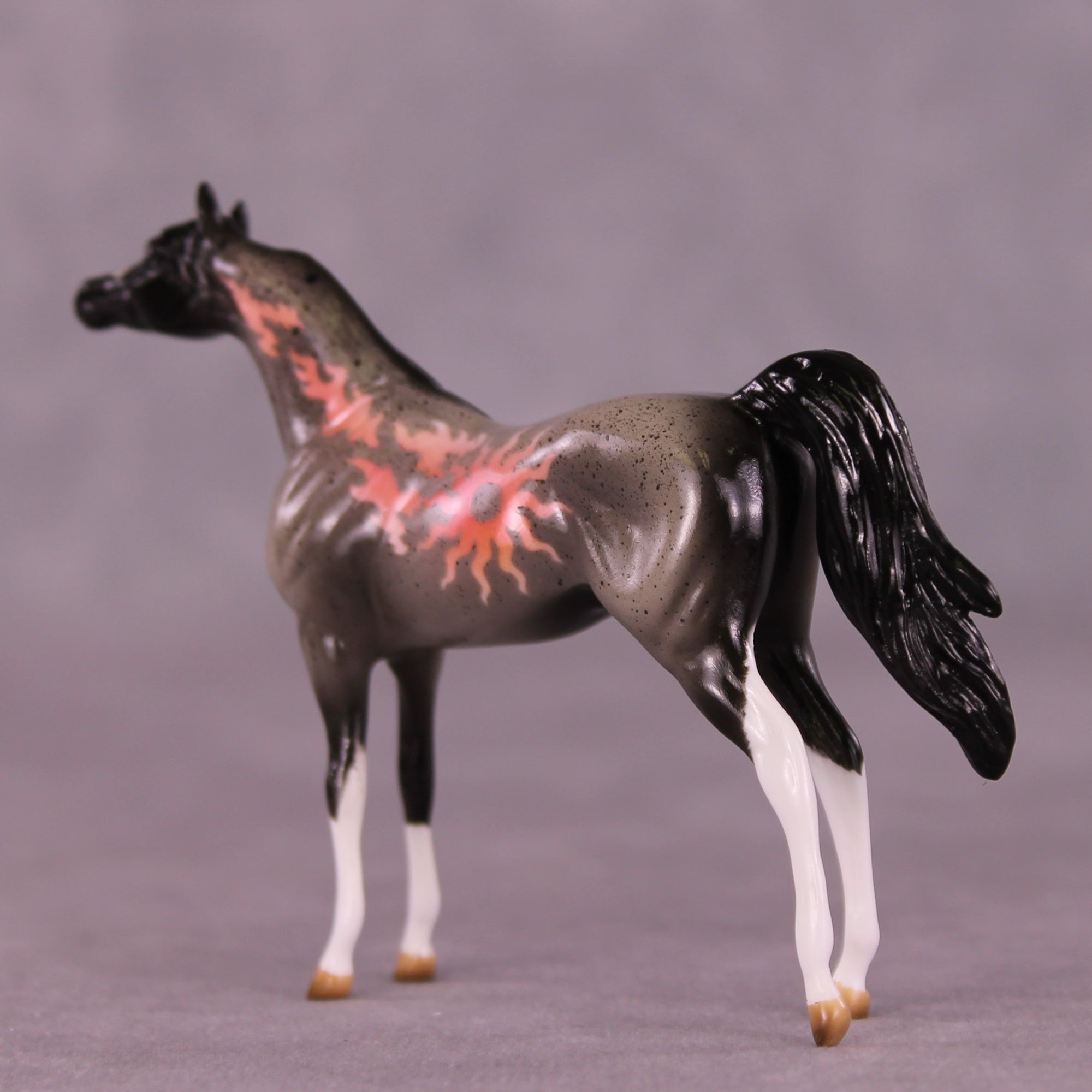 Red Comet OOAK Chip Arabian by Kike (Enrique) Duarte LHS25