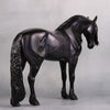 Ermin OOAK Dappled Black Friesian Custom Andalusian By Caroline Boydston - Best Offer 10/8/24