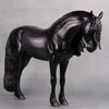 Ermin OOAK Dappled Black Friesian Custom Andalusian By Caroline Boydston - Best Offer 10/8/24