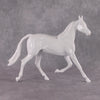 DAH25 Stone Arabian Yearling with Custom Braided Mane, Forelock and Tail - February Release PM030