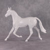DAH25 Stone Arabian Yearling with Custom Braided Mane, Forelock and Tail - February Release PM030