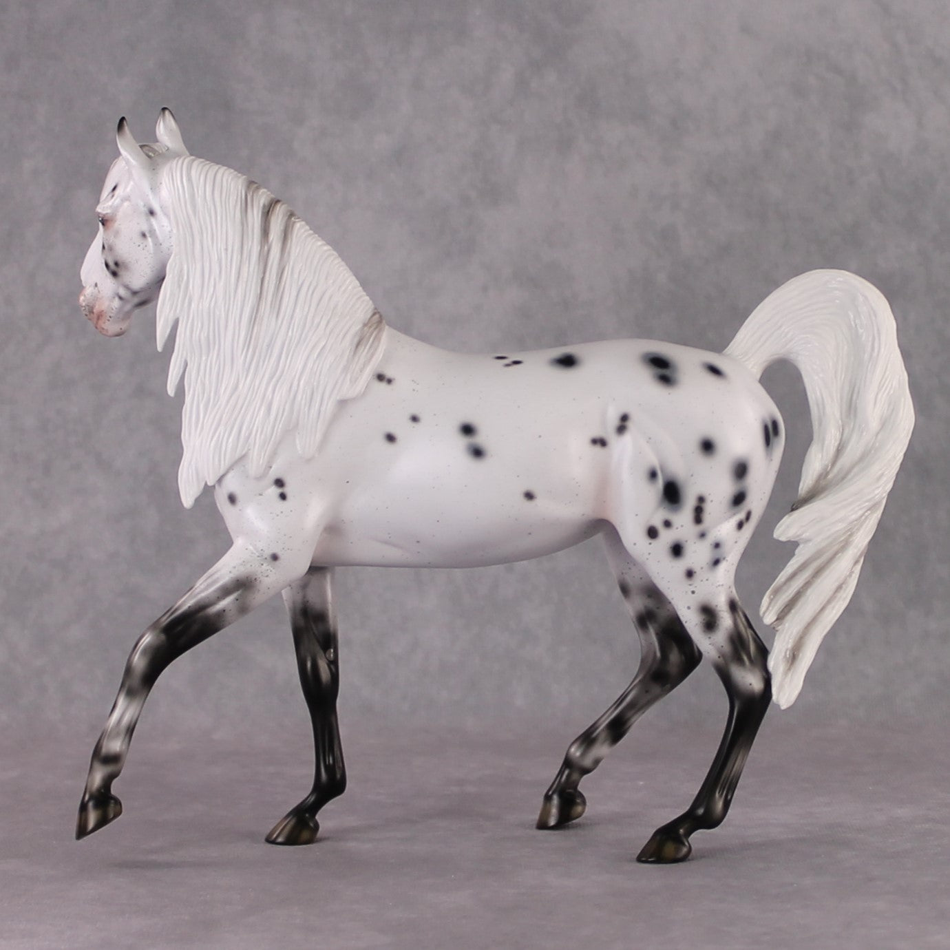 "Pepper" SAMPLE Leopard Appaloosa Custom Arab Mare By Ellen Robbins