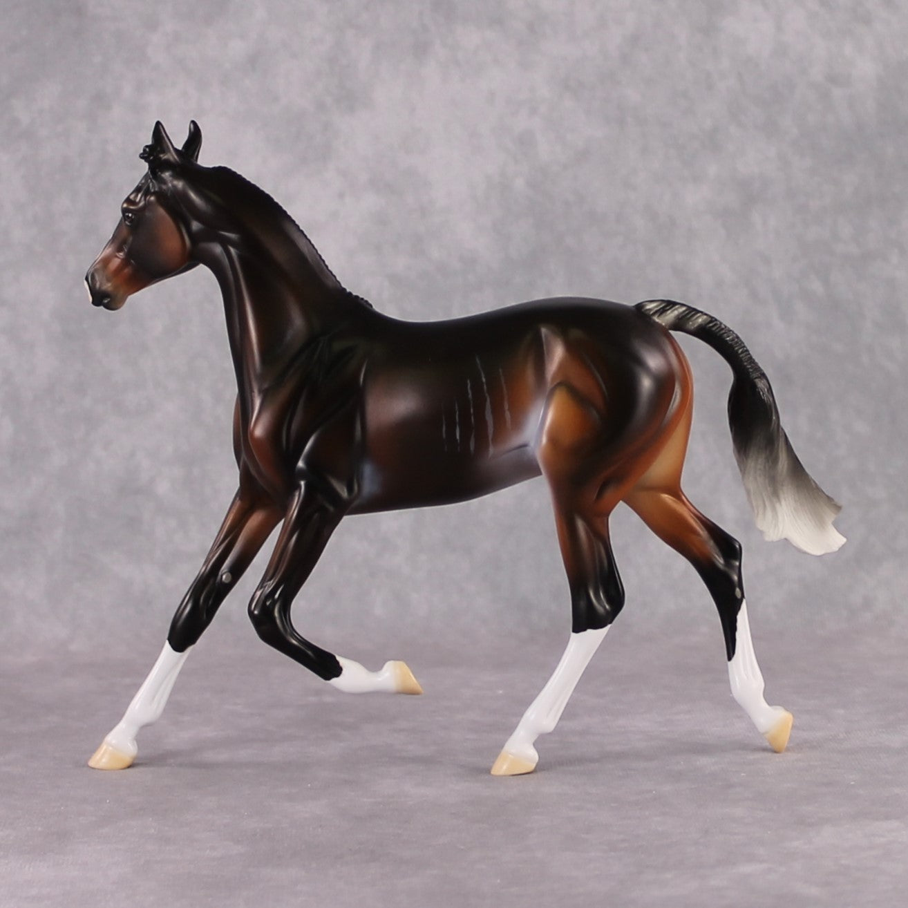 "Puimcin" SAMPLE Extreme Custom Bay Rabicano Arab Yearling By Ashley Palmer