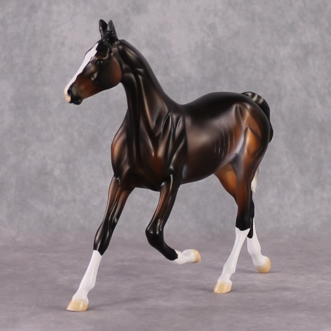 "Puimcin" SAMPLE Extreme Custom Bay Rabicano Arab Yearling By Ashley Palmer