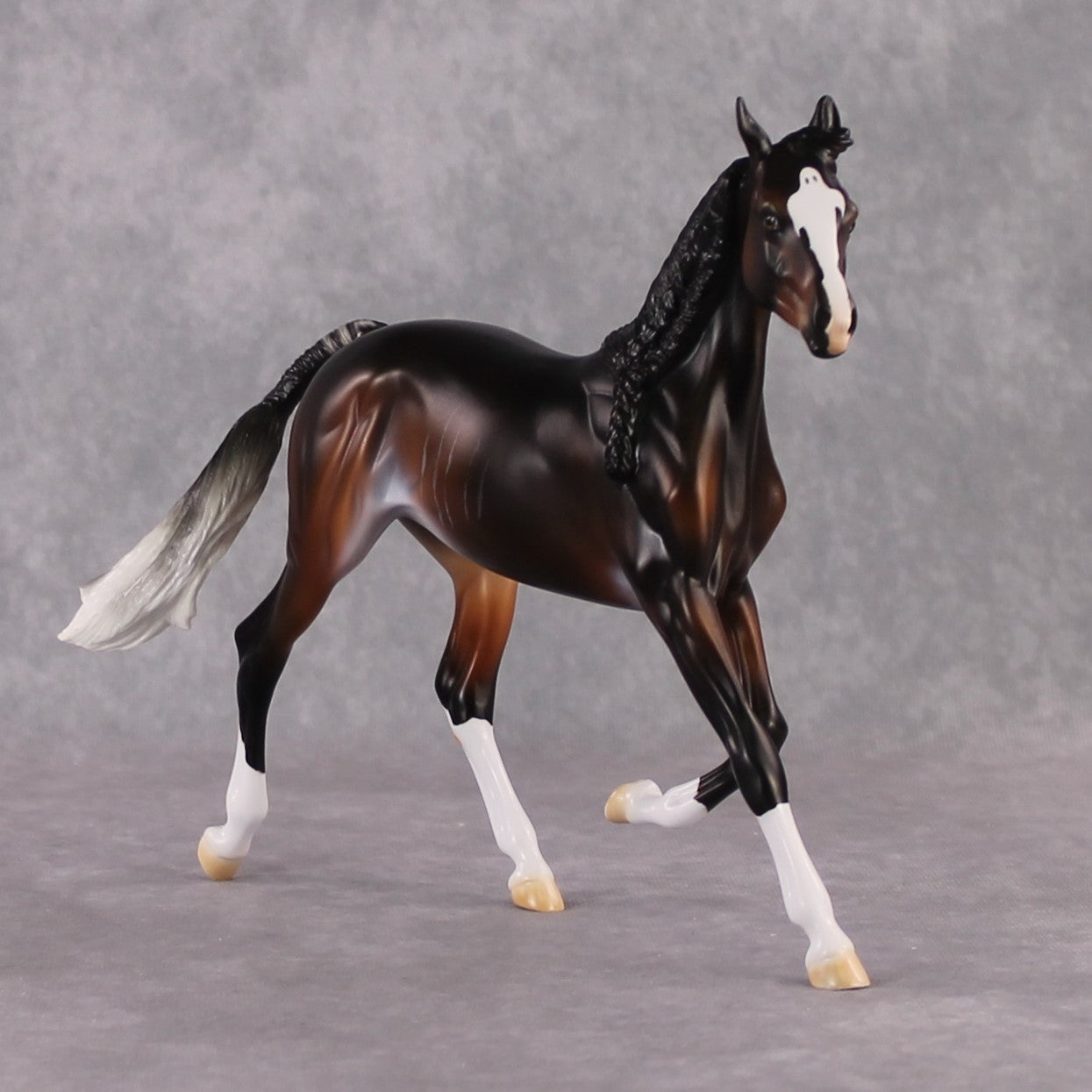 "Puimcin" SAMPLE Extreme Custom Bay Rabicano Arab Yearling By Ashley Palmer