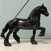 Tritone OOAK Custom Dappled Black Trotting Drafter By Caroline Boydston Best Offers 7/30/24