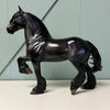 Tritone OOAK Custom Dappled Black Trotting Drafter By Caroline Boydston Best Offers 7/30/24