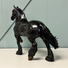 Tritone OOAK Custom Dappled Black Trotting Drafter By Caroline Boydston Best Offers 7/30/24