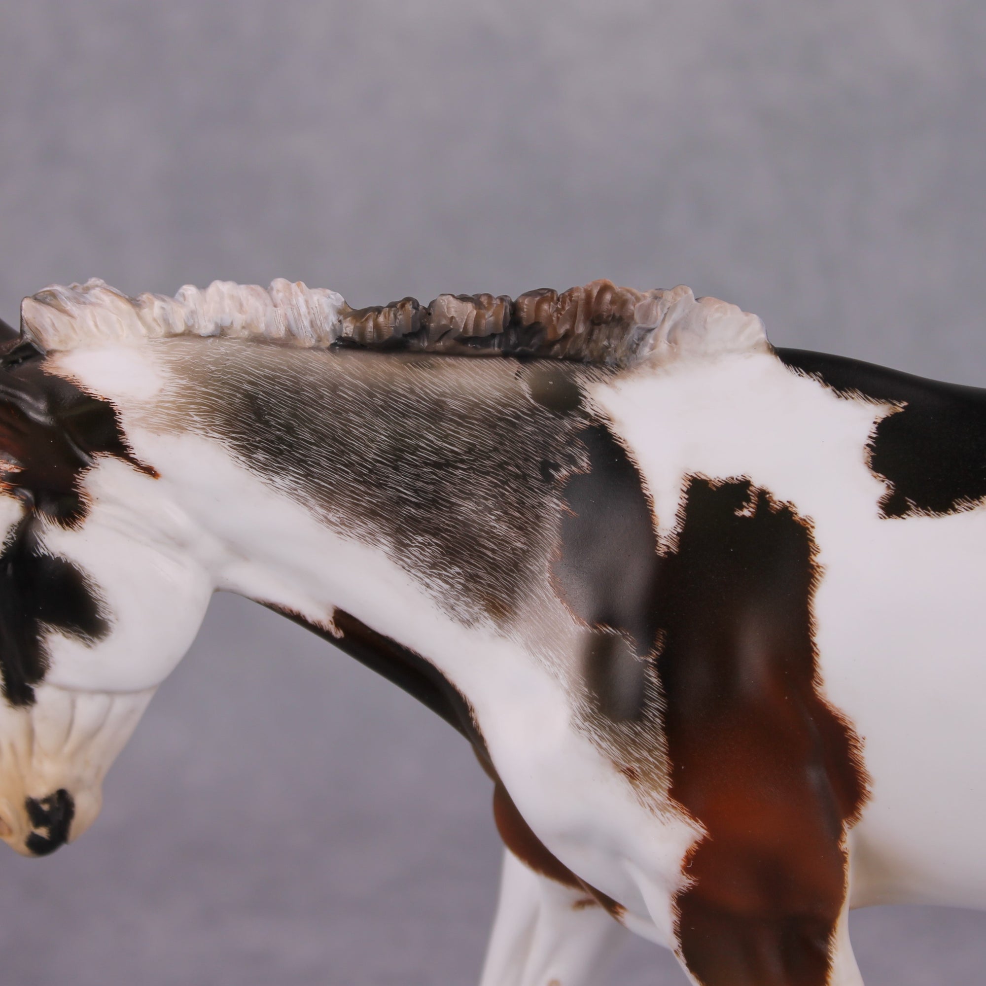 Snow on the Beach OOAK Bay Pinto with Roaning Custom Mule By Kristen Cermele MM24 Best Offer