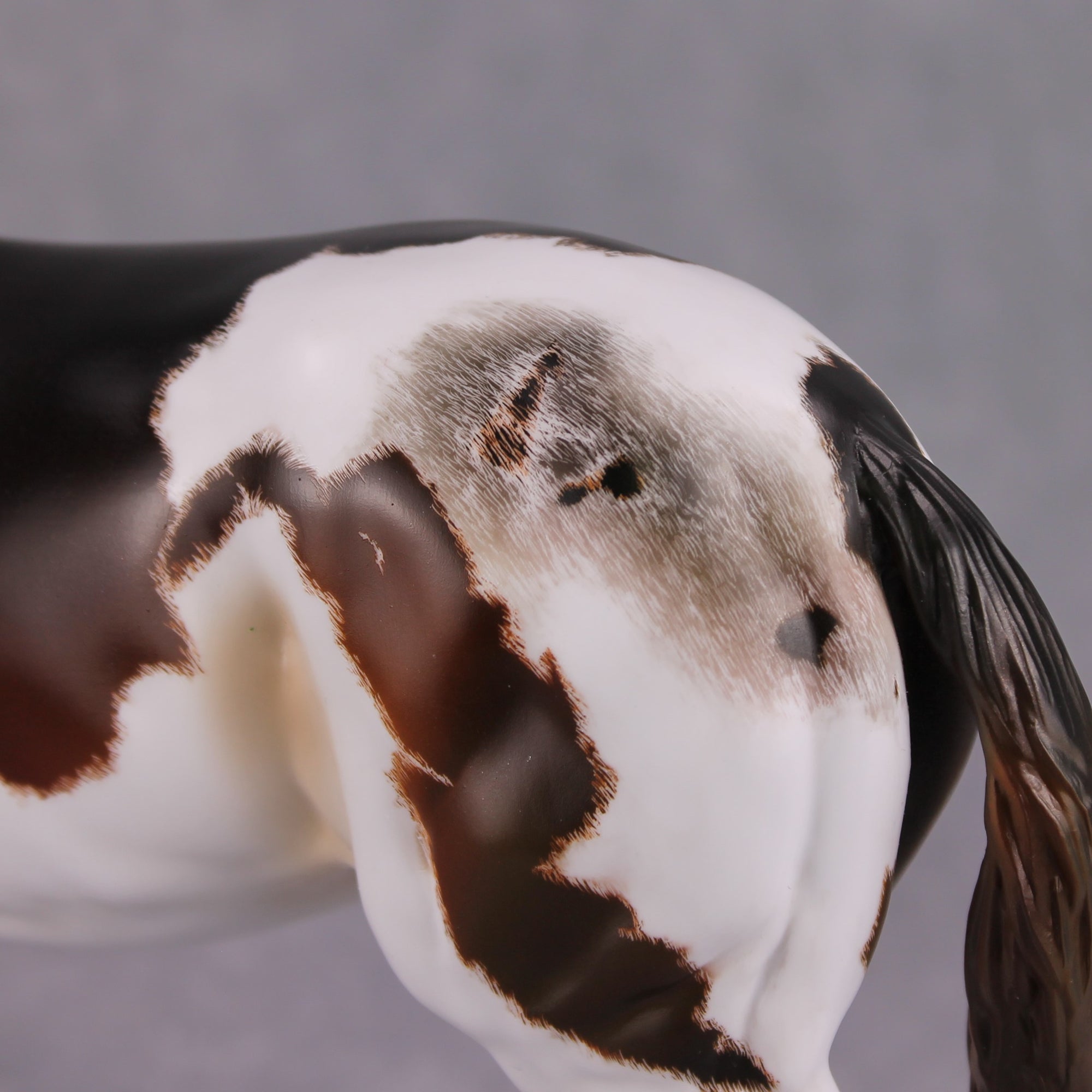 Snow on the Beach OOAK Bay Pinto with Roaning Custom Mule By Kristen Cermele MM24 Best Offer