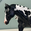 Pantheon OOAK Custom Black Tobiano with Cat Tracks Running Stock Horse By Caroline Boydston Best Offers 7/30/24