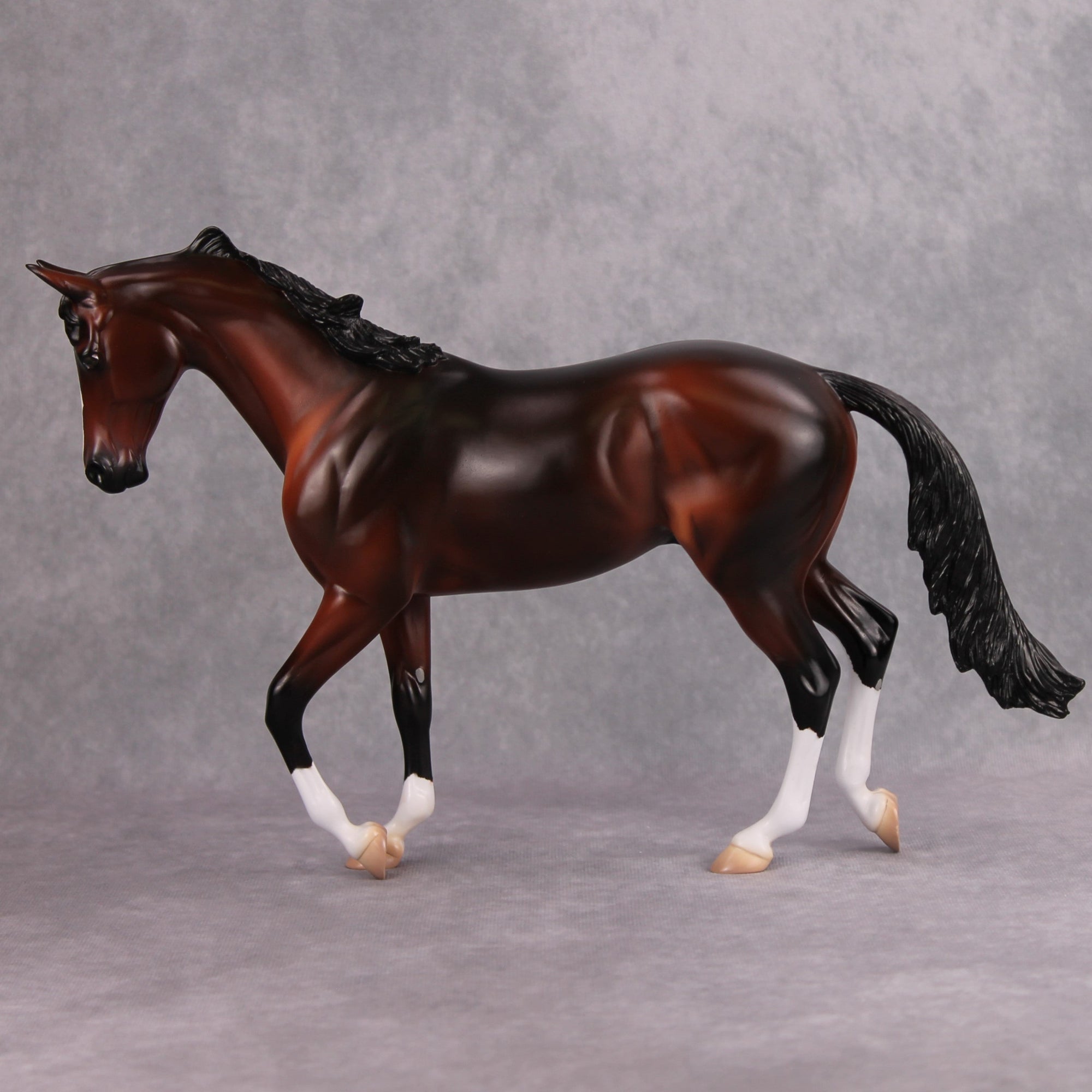 PREVIEW LISTING ONLY Galileo Figaro OOAK Bay Thoroughbred By Kirsten Wellman MM24