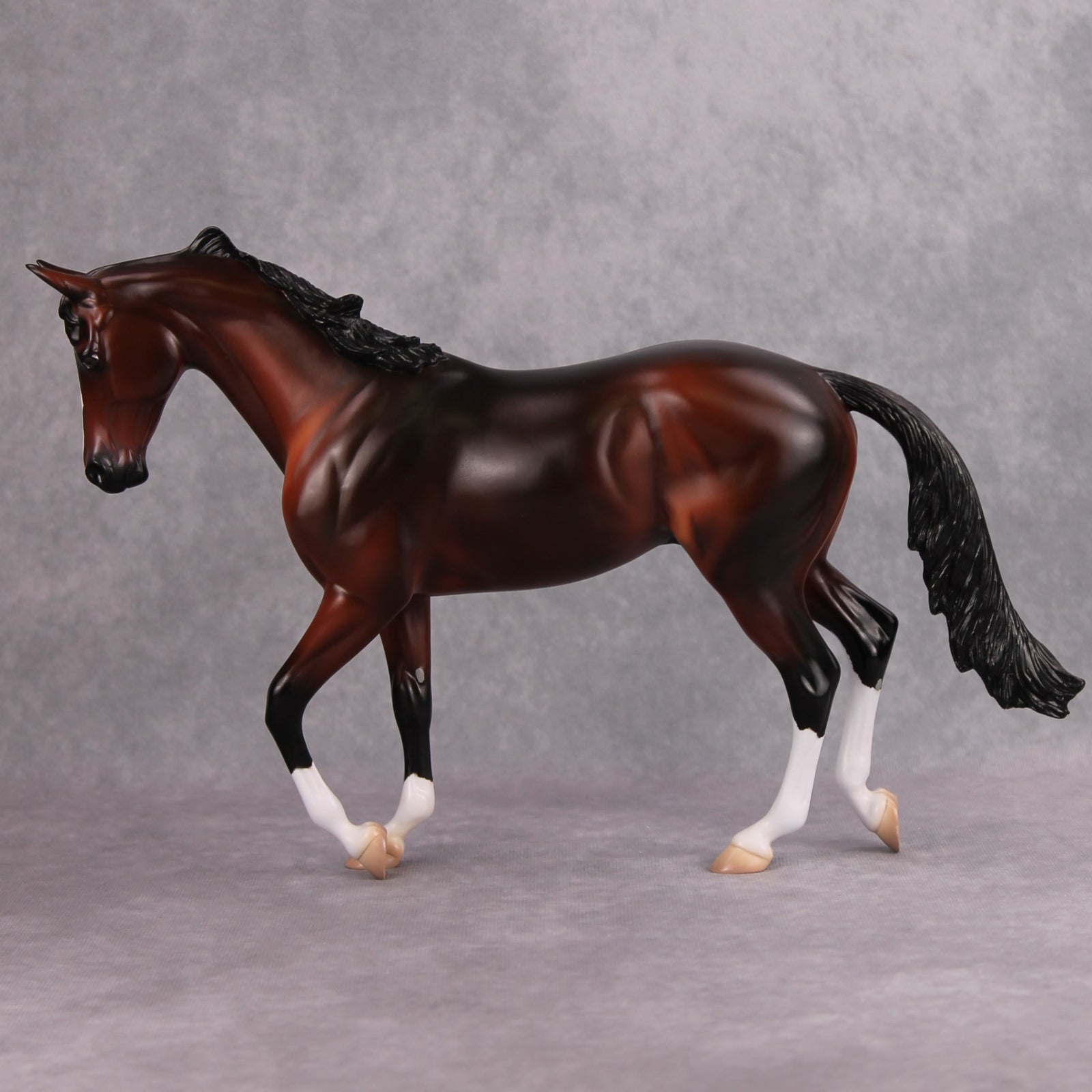Galileo Figaro OOAK Bay Thoroughbred By Kirsten Wellman MM24