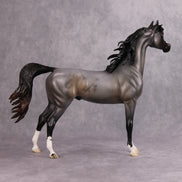 Alluvium OOAK Blue Roan Custom Arabian with Corn Spots By Jess Hamill MM24 Best Offer